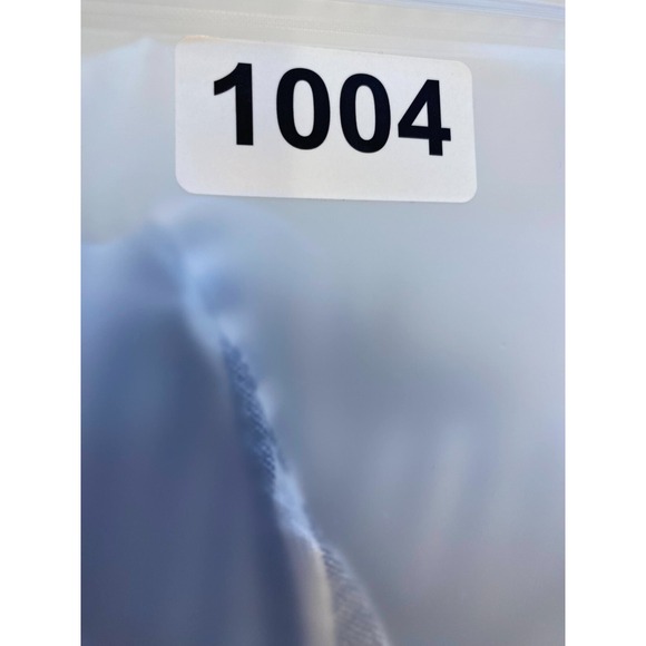 J Crew Shirt Men Large Grey Striped Irish Linen Baird McNutt Short Sleeve - Picture 10 of 10